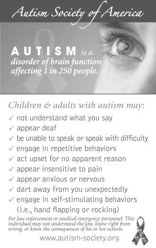 Autism Society of America